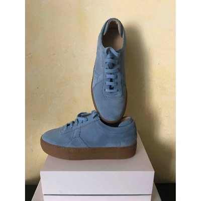 Pre-owned Axel Arigato Trainers In Turquoise