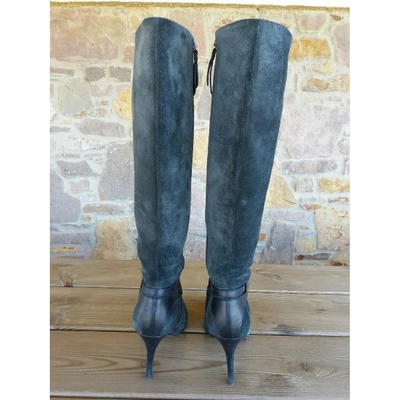 Pre-owned Hugo Boss Riding Boots In Other