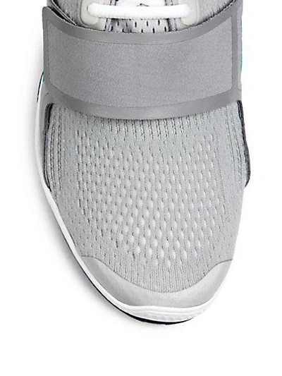 Shop Adidas By Stella Mccartney Atani Bounce Sneakers In Grey