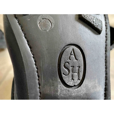 Pre-owned Ash Black Leather Boots