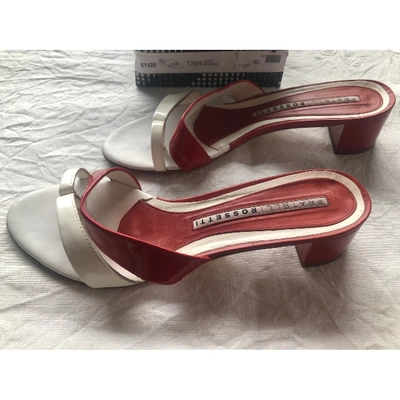 Pre-owned Fratelli Rossetti Multicolour Patent Leather Sandals