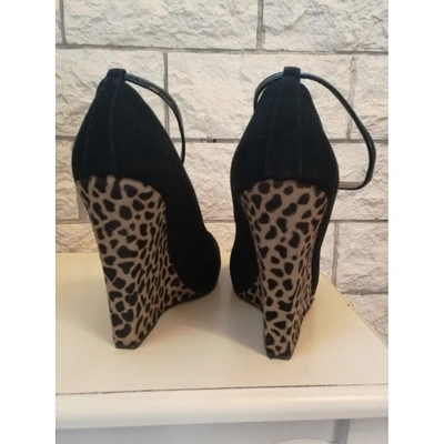 Pre-owned Giuseppe Zanotti Heels In Black