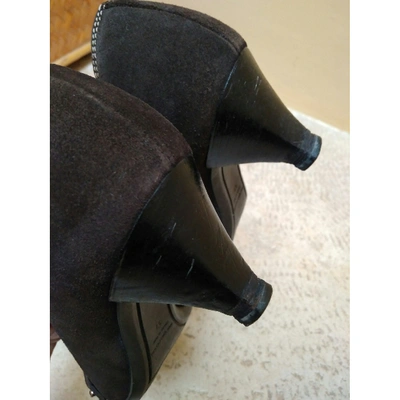 Pre-owned Sergio Rossi Heels In Green