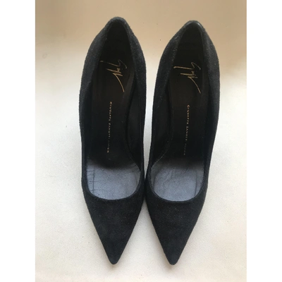 Pre-owned Giuseppe Zanotti Heels In Black