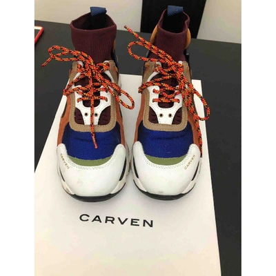 Pre-owned Carven Trainers In Other