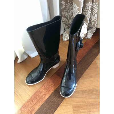 Pre-owned Chanel Black Boots