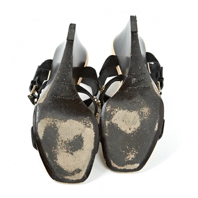 Pre-owned Balenciaga Sandals In Black
