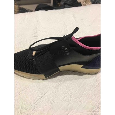 Pre-owned Balenciaga Race Multicolour Cloth Trainers