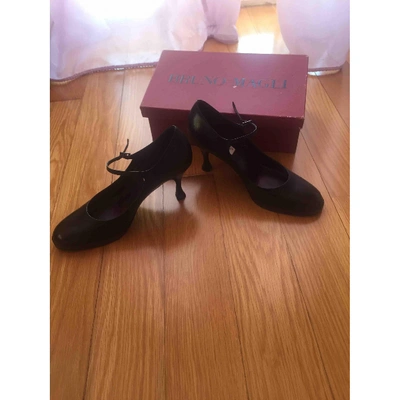 BRUNO MAGLI Pre-owned Leather Heels In Black