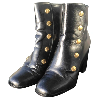 Pre-owned Mulberry Black Leather Boots