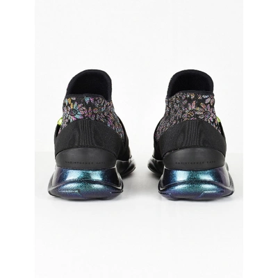 Pre-owned Christopher Kane Cloth Trainers In Black
