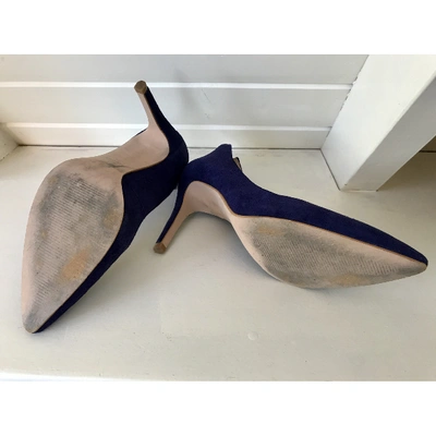 Pre-owned Reiss Heels In Blue