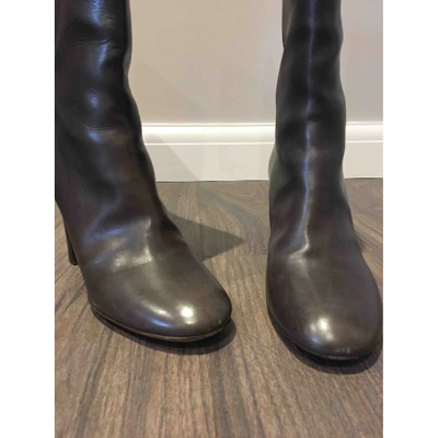 Pre-owned Chloé Brown Leather Boots