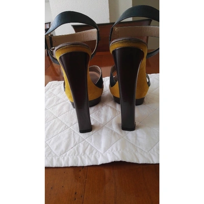 Pre-owned Diego Dolcini Multicolour Leather Sandals