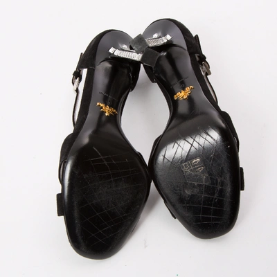 Pre-owned Prada Sandals In Black