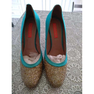 Pre-owned Manoush Cloth Heels