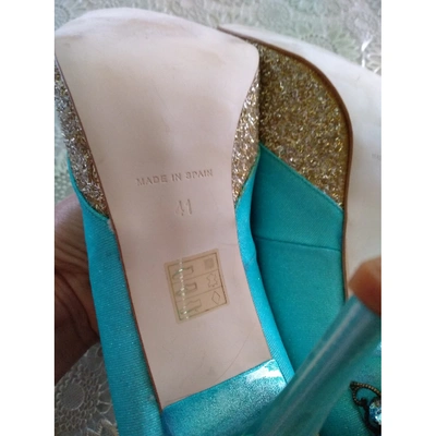 Pre-owned Manoush Cloth Heels