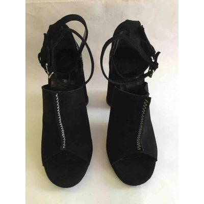 Pre-owned Ellery Sandals In Black