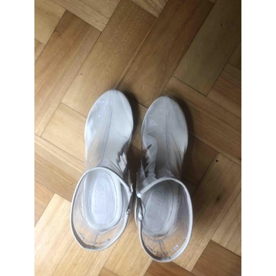 Pre-owned Mm6 Maison Margiela Boots In White