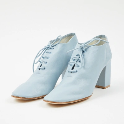 Pre-owned Celine Blue Leather Heels