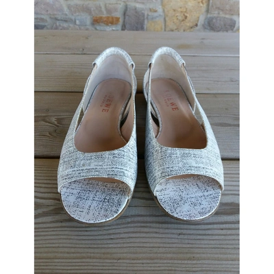 Pre-owned Loewe Leather Ballet Flats In Pattern