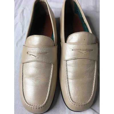 Pre-owned Fratelli Rossetti Leather Flats In Beige