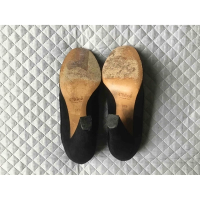 Pre-owned Chloé Heels In Black