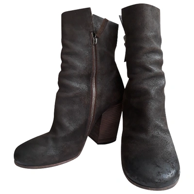 MARSÈLL Pre-owned Brown Leather Boots