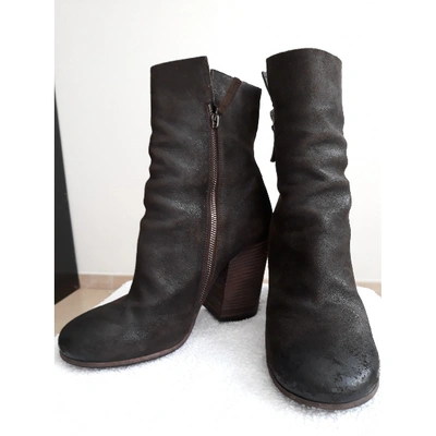 Pre-owned Marsèll Brown Leather Boots