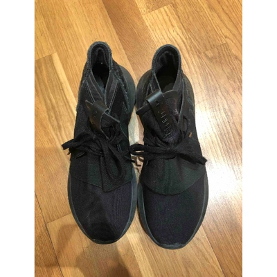 Pre-owned Adidas Originals Tubular Trainers In Black