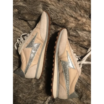 Pre-owned Marc Jacobs Pink Polyester Trainers