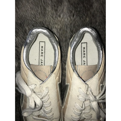 Pre-owned Marc Jacobs Pink Polyester Trainers