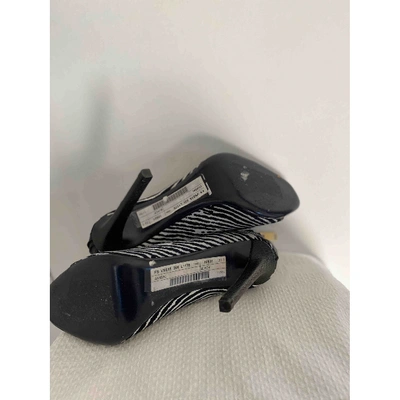 Pre-owned Vionnet Black Cloth Sandals