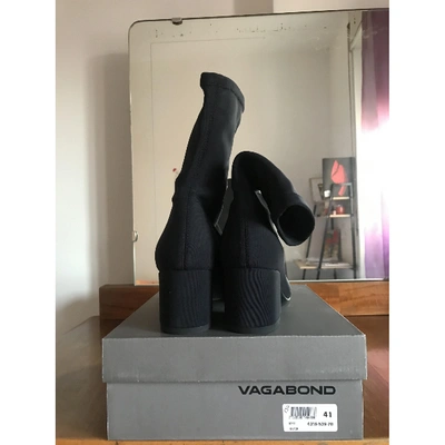 Pre-owned Vagabond Ankle Boots In Black