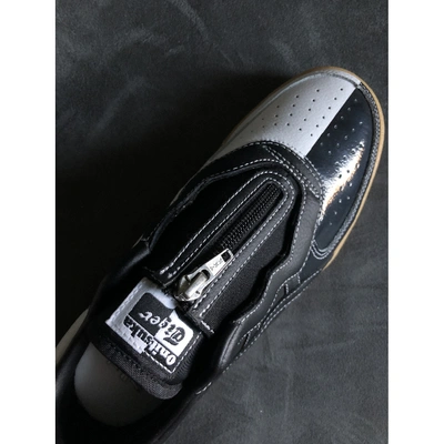 Pre-owned Tiger Of Sweden Leather Trainers In Black