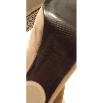 Pre-owned Comptoir Des Cotonniers Beige Leather Boots