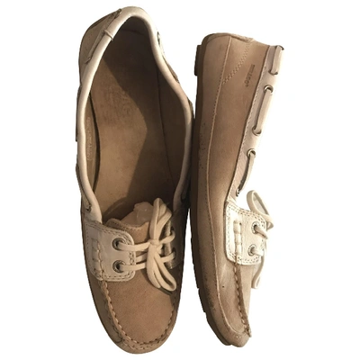 Pre-owned Sebago Multicolour Suede Flats