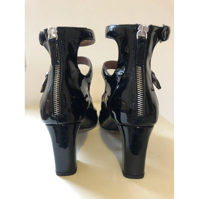 Pre-owned Tabitha Simmons Black Patent Leather Heels