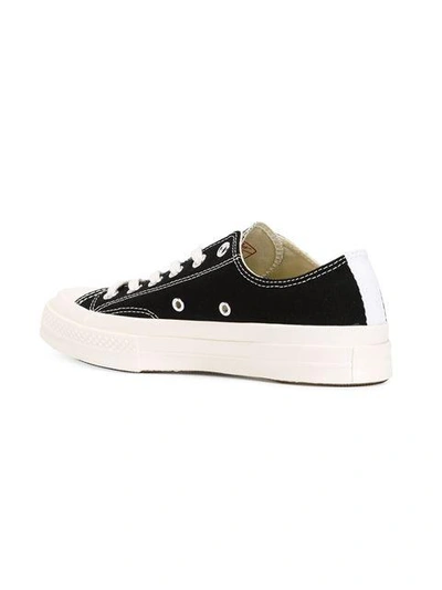 Shop Comme Des Garçons Play Comme Des Garçon Play X Converse 'chuck Taylor' Sneakers In Black