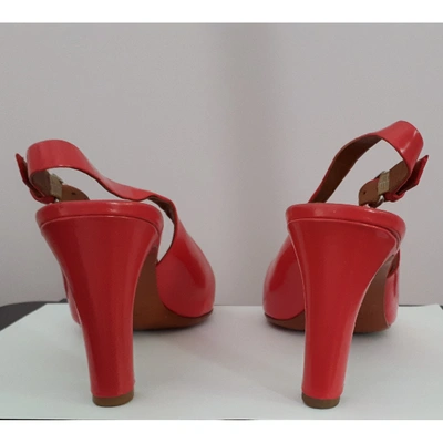 Pre-owned Marc By Marc Jacobs Pink Leather Heels