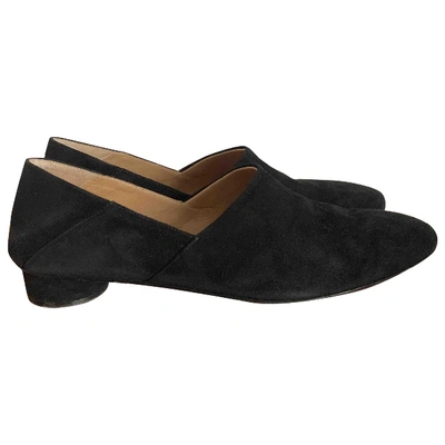 Pre-owned The Row Flats In Black