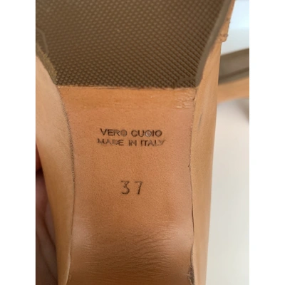 Pre-owned Vanessa Bruno Beige Leather Heels
