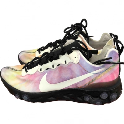 Pre-owned Nike React Element 55 Cloth Trainers