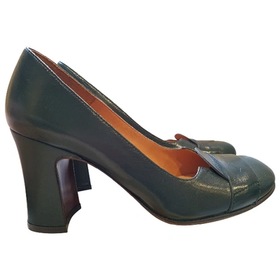Pre-owned Chie Mihara Green Leather Heels