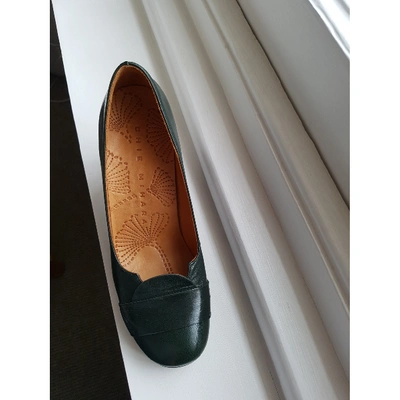 Pre-owned Chie Mihara Green Leather Heels