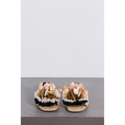 Pre-owned Sanayi313 Cloth Mules In Beige