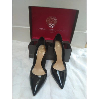 Pre-owned Vince Camuto Black Patent Leather Heels