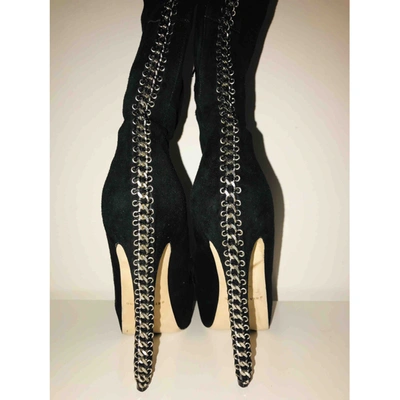 Pre-owned B Brian Atwood Boots In Black