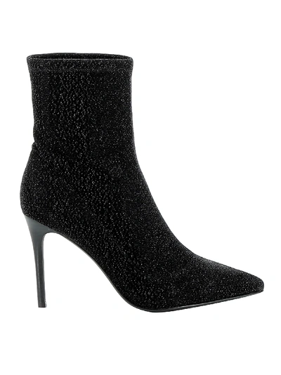Shop Kendall + Kylie Kendall+kylie Black Fabric Ankle Boots