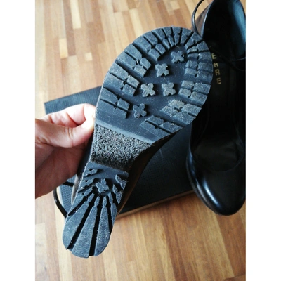 Pre-owned Lerre Black Leather Heels